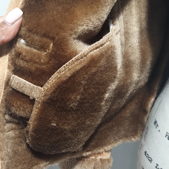 Mustard Colored Small Suede (like) jacket - Picture 2 of 4